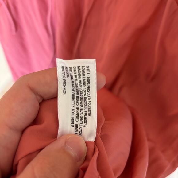 Universal Thread NWT Women's Pink Flutter Sleeve Mini Dress L - Picture 5 of 6